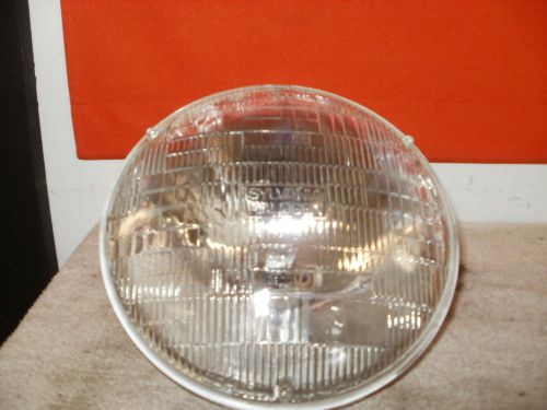 Sylvania halogen sealed beam 7&#034; harley davidson head lamp light, nr