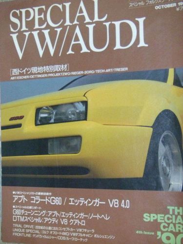 Special vw &amp; audi book golf corrado tech art oettinger abt tuning custom