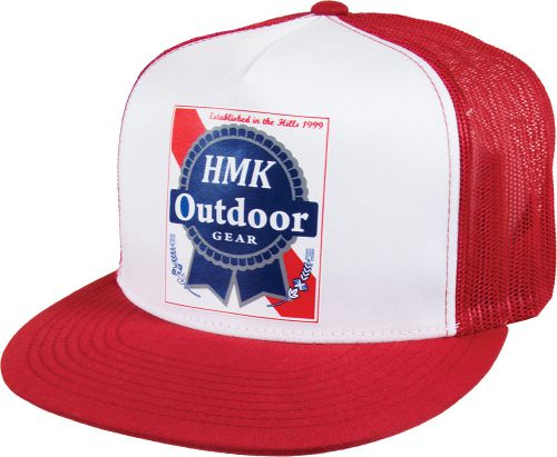 Hmk blue ribbon snap back red