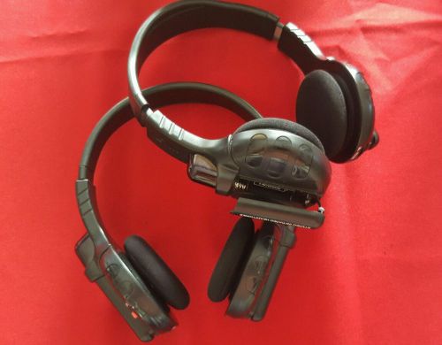 Set of acura mdx honda pilot odyssey wireless infrared headphones 2003 2004 2005