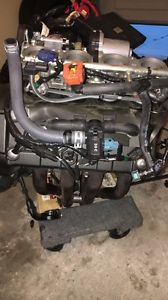 08-14 yamaha yzf r6 engine motor kit w 1800 miles