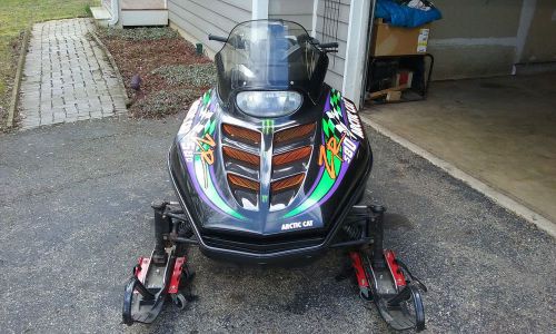 1995 arctic cat zr 580 efi grass drag snowmobile