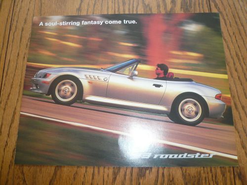 Bmw z3 roadster sales brochure