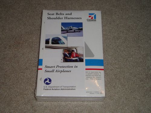 Cessna 206h stationair pilots owners information manual handbook new sealed