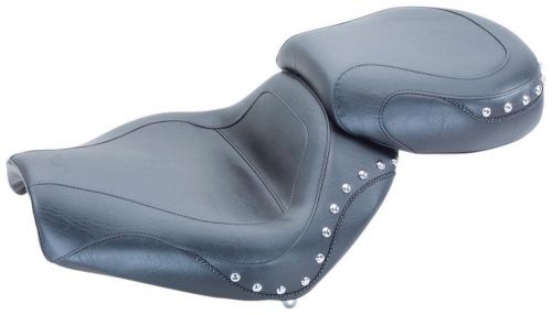 Mustang - 75800 - sport touring black 2 pc seat, studded