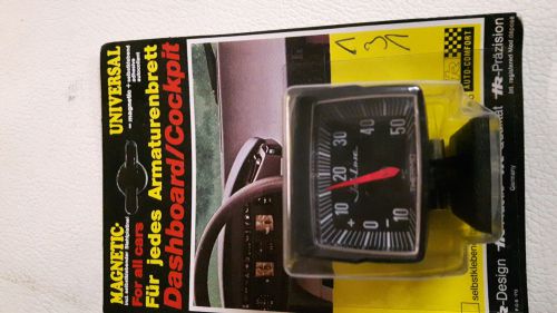 Vintage dashboard temperature gauge porsche bug mercedes nos classic car