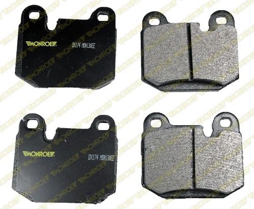 Monroe dx174 brake pad or shoe, front-monroe dynamics brake pad