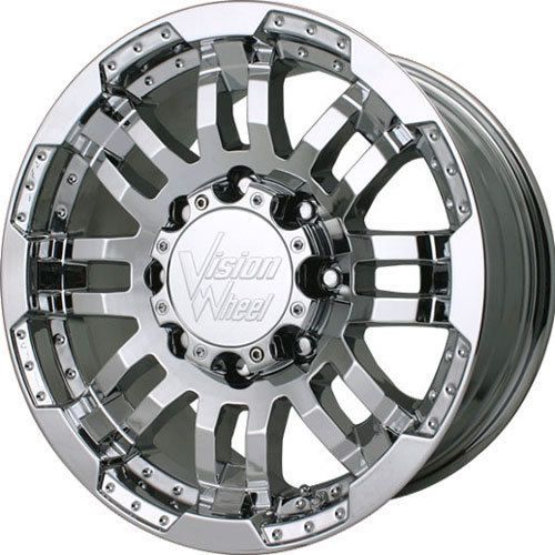 18x8.5 chrome vision warrior 5x5 +25 wheels nitto mud grappler 35x12.5x18