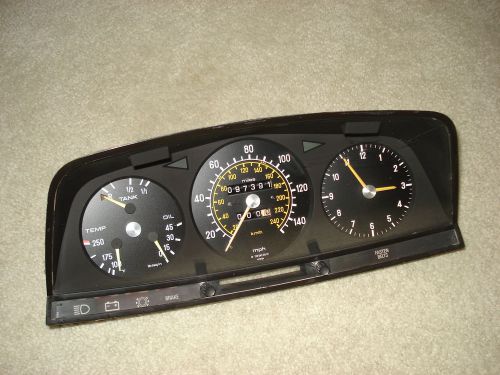 Mercedes benz w123 280 ce 1977 instrument cluster oem - 97k