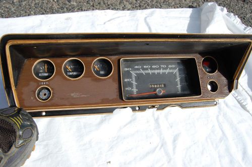 1969-74 mopar a body dash assembly