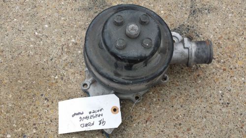 96-99 ford mustang water pump with pulley