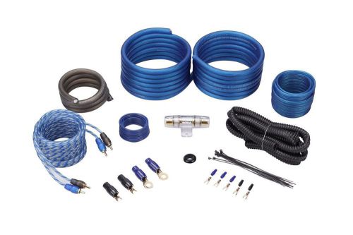 Rockville rwk41 4 gauge complete car amp wiring installation wire kit w/rca&#039;s