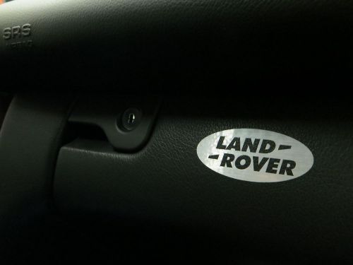 2pcs dashboard badge decal sticker *land rover logo*