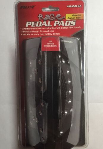 *brand new* racing pedal pads for manual trans | pilot pm-241sz |