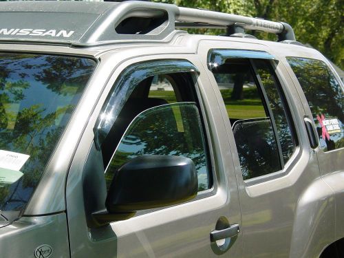 Tape-on vent visors 4 piece for a chevrolet suburban 1992 - 1999