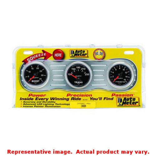 Auto meter 3801 gs series bright anodized 2-1/16&#034; (52.4mm) range: 0-1600degf/0-