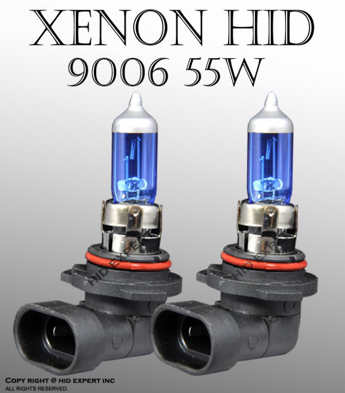 Abl 9006/hb4 55w pair low/fog xenon hid super white replacement light bulbs b1