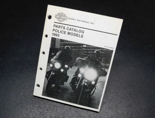 Parts catalog - 1993 harley-davidson flhtp, fxrp police evo - 99545-93