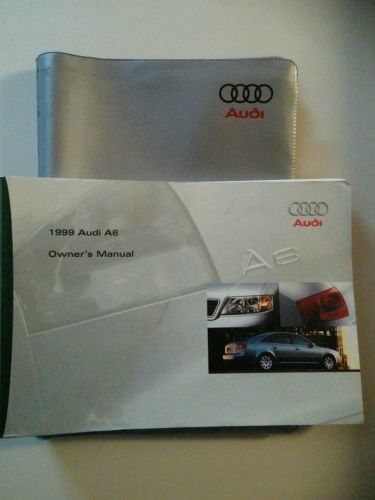 1999 audi a6 owner&#039;s manual