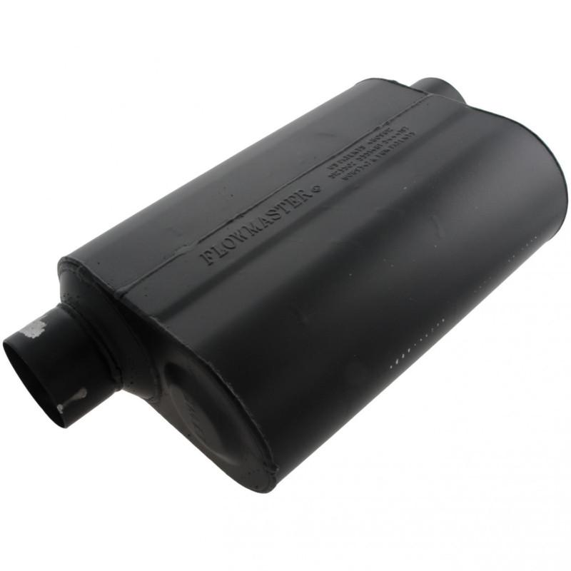 Flowmaster super 40 muffler - 3.00 offset in / 3.00 same side out - aggressive