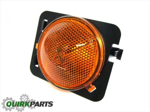 07-16 jeep wrangler fender flare lamp left side marker mopar genuine oem new