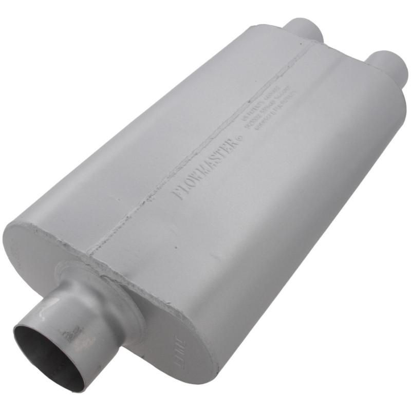 Flowmaster 50 delta flow muffler - 3.00 center in / 2.25 dual out - moderate