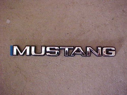 New 1979-1986 ford mustang deck lid emblem svo ssp gt police