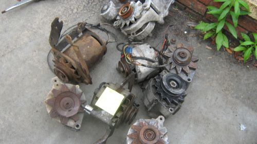 Asst (8) ford mustang, torino cj cobrajet 428, 351, 289 alternator. generator