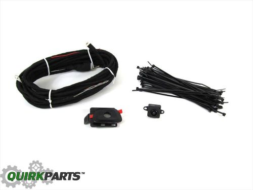 15-16 jeep cherokee rear view reverse backup camera kit oem new mopar genuine