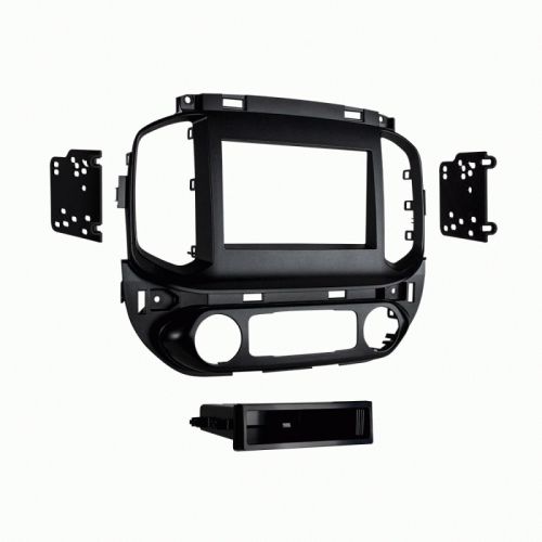 Metra 99-3016g 2015-up chevy colorado canyon single din dash installation kit