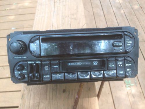 2002-2007 dodge chrysler. oem radio cd cassette player