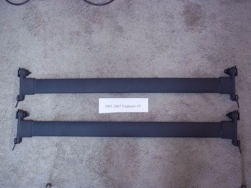 2005 2006 2007 ford explorer 4-door pair of roof rack cross bars oem (#5)