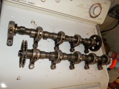 72-75 mercedes 107 450 sl slc engine camshafts &amp; gears &amp; towers # 52 &amp; # 53