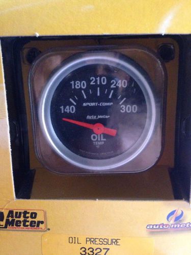 Autometer oil pressure gauge