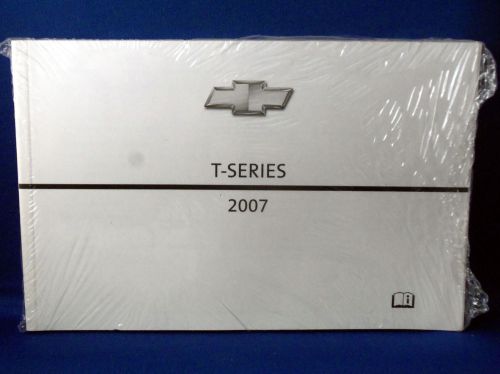 2007 chevrolet t series factory owners manual 07