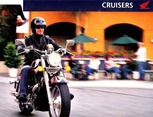 2005 honda shadow cruisers motorcycle brochure -sabre-spirit-aero-vlx-rebel