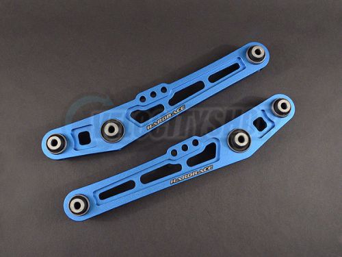 Hardrace rear lower control arms blue 88-95 civic / 90-01 integra