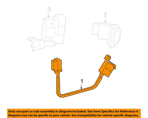 Toyota oem 09-10 corolla alarm system-lock switch 8490312170