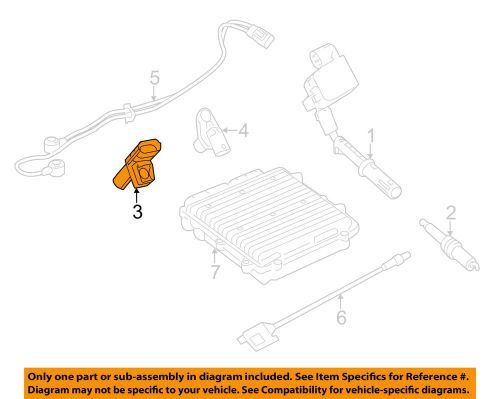 Mercedes mercedes-benz oem e350-engine crankshaft position sensor 2769050700