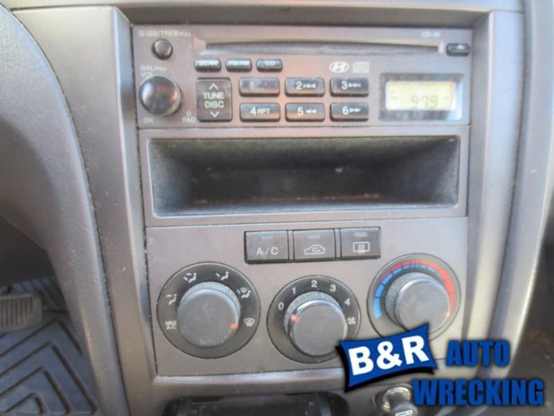 Radio/stereo for 01 02 03 04 05 06 elantra ~ recvr am-fm-stereo-cd w/o equalizer