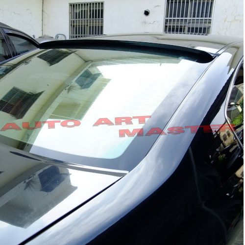 Unpainted brs sport wing roof spoiler for bmw 5-series f10 4d 2010~2015 sedan