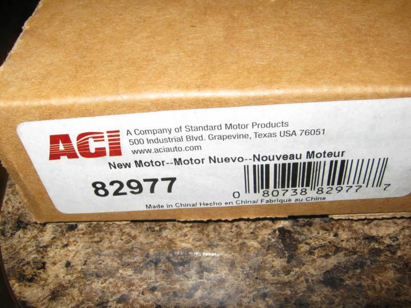 Aci/maxair 82977 power window motor  pontiac  buick olds  chevrolet cadillac 