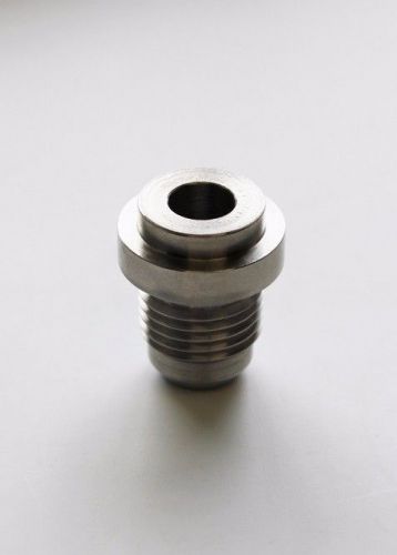 An-6 male weld bung fitting 1045 steel