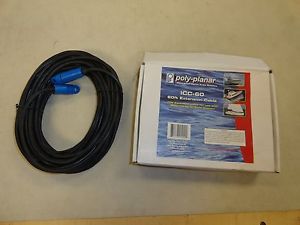 Poly planar icc-60 audio network router cable 60&#039; marine boat