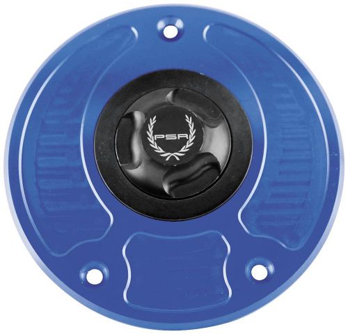 Powerstands quick release gas cap blue 05-01251-25