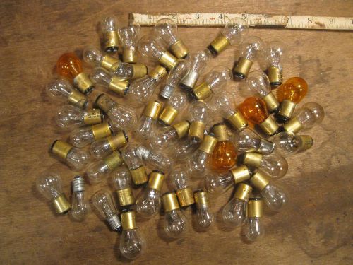 Lot vintage lightbulbs auto truck appliance running brake light large mixed lot