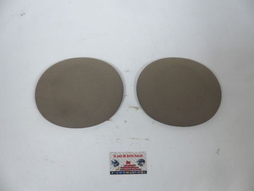 Oem 1992 2000 lexus sc400 rear deck shelf speaker cover trim pair