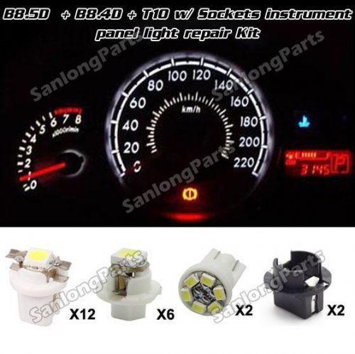 20x white 5050 smd led instrument panel light for 1996 mercedes-benz e320