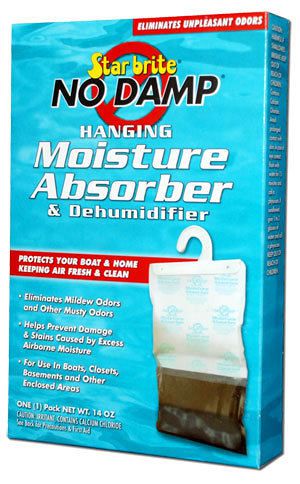 Star brite no damp hanging moisture absorber &amp; dehumidifier - 85470