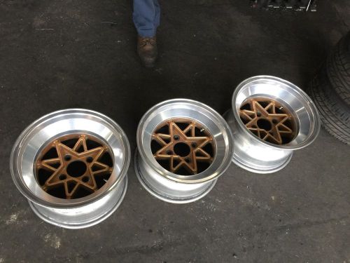 Hayashi racing techno trv wheels set (4) for sale rare size ae86 ra25 ra28 ta27